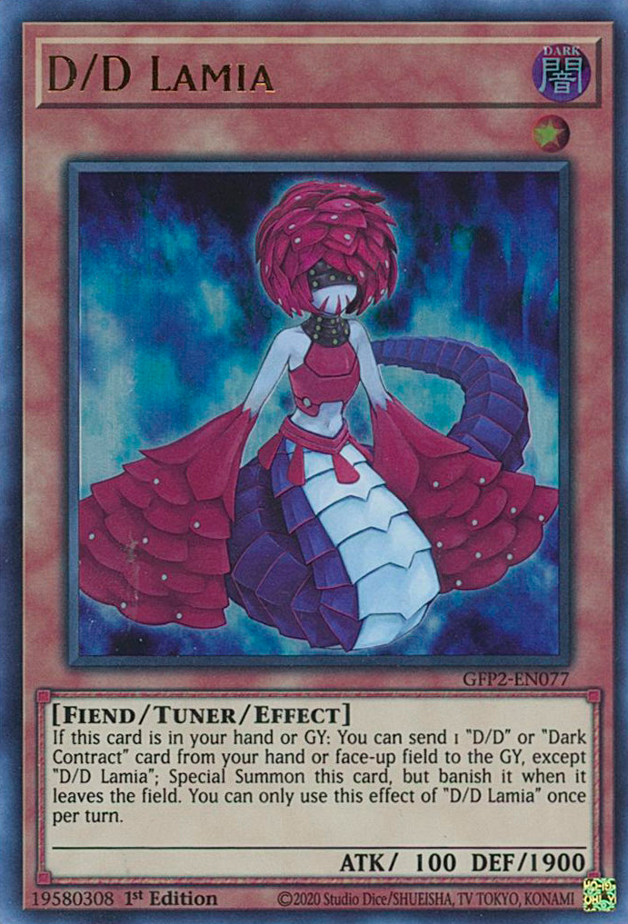 D/D Lamia [GFP2-EN077] Ultra Rare | Exor Games Summserside