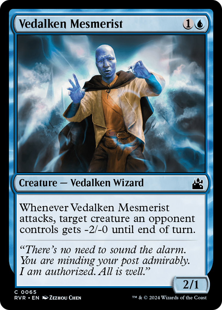 Vedalken Mesmerist [Ravnica Remastered] | Exor Games Summserside