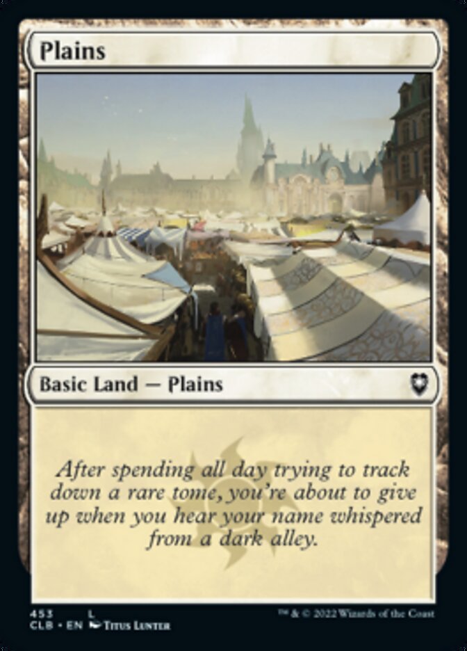 Plains (453) [Commander Legends: Battle for Baldur's Gate] | Exor Games Summserside