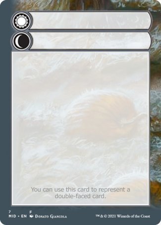 Helper Card (7/9) [Innistrad: Midnight Hunt Tokens] | Exor Games Summserside