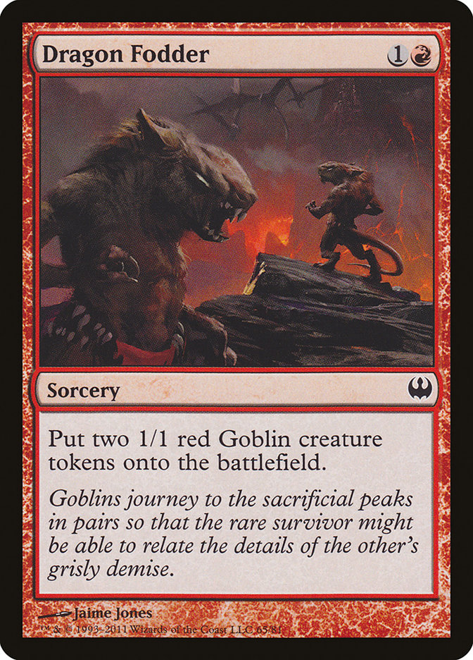 Dragon Fodder [Duel Decks: Knights vs. Dragons] | Exor Games Summserside