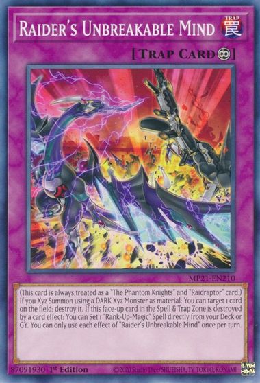 Raider's Unbreakable Mind [MP21-EN210] Common | Exor Games Summserside