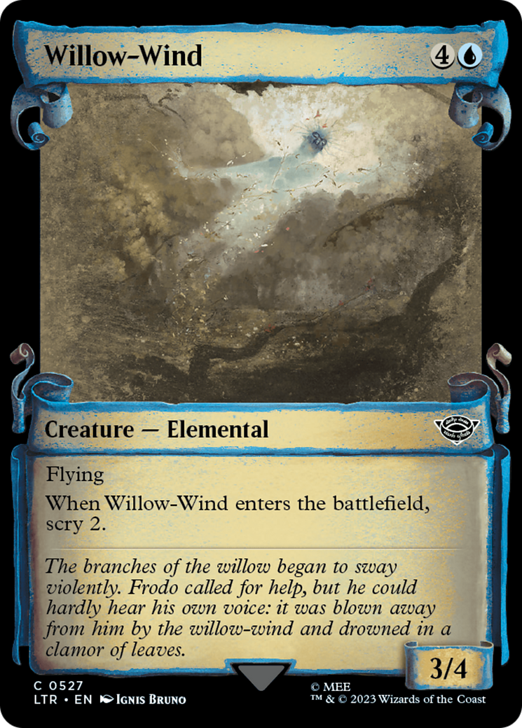 Willow-Wind [The Lord of the Rings: Tales of Middle-Earth Showcase Scrolls] | Exor Games Summserside