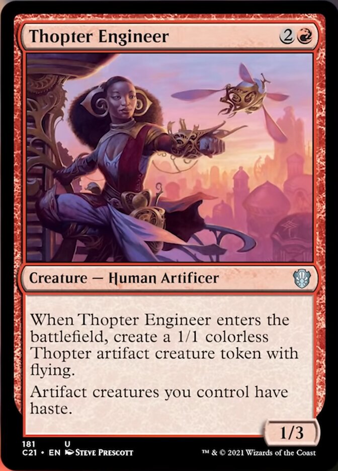 Thopter Engineer [Commander 2021] | Exor Games Summserside