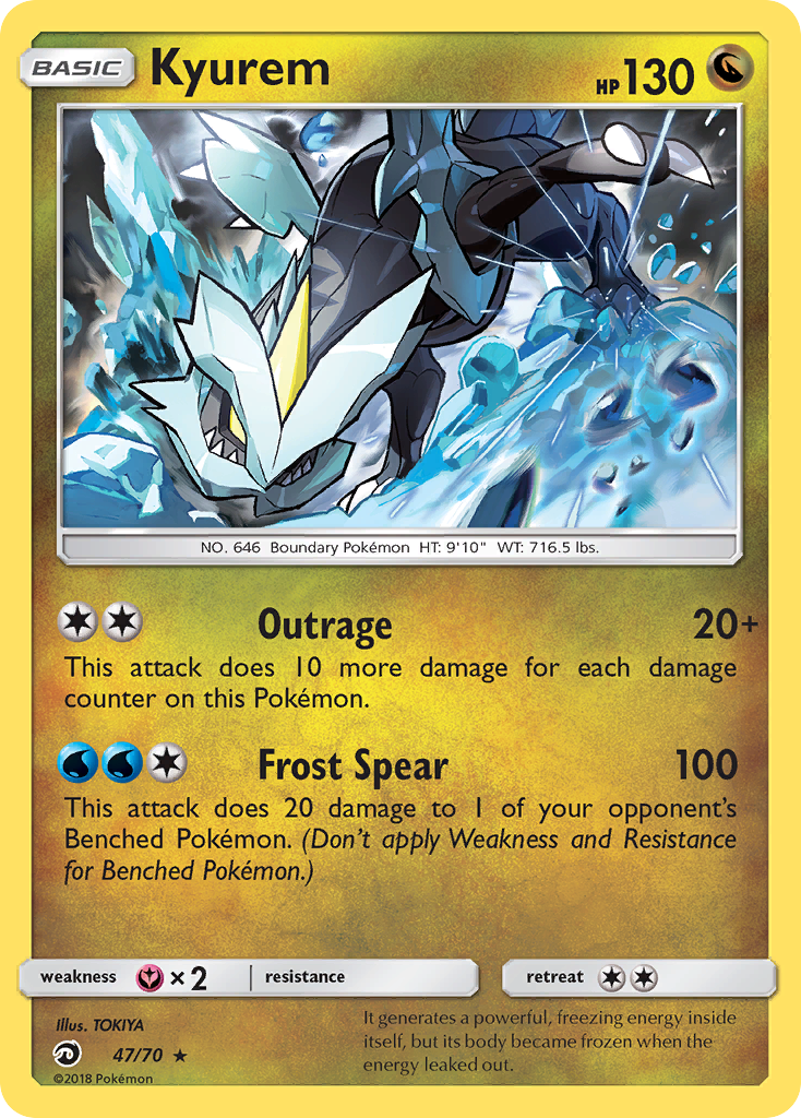 Kyurem (47/70) [Sun & Moon: Dragon Majesty] | Exor Games Summserside