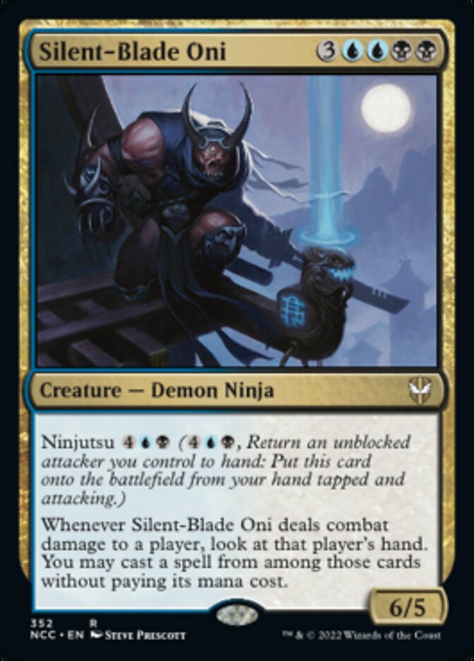 Silent-Blade Oni [Streets of New Capenna Commander] | Exor Games Summserside