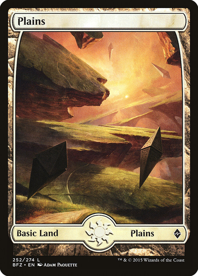 Plains (252) [Battle for Zendikar] | Exor Games Summserside