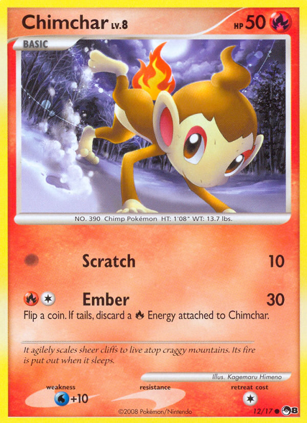 Chimchar (12/17) [POP Series 8] | Exor Games Summserside