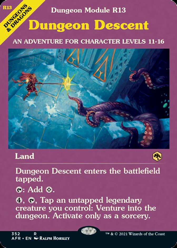Dungeon Descent (Dungeon Module) [Dungeons & Dragons: Adventures in the Forgotten Realms] | Exor Games Summserside