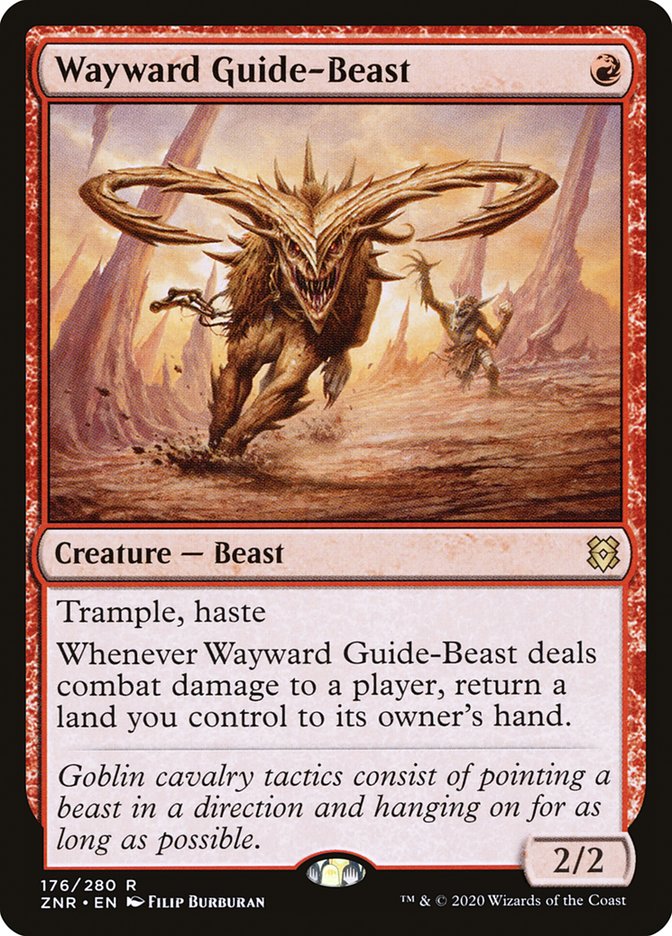 Wayward Guide-Beast [Zendikar Rising] | Exor Games Summserside