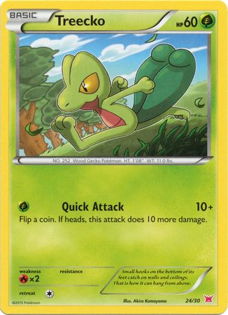 Treecko (24/30) [XY: Trainer Kit 2 - Latias] | Exor Games Summserside