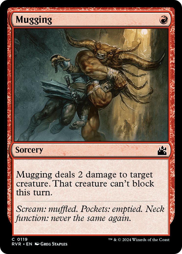 Mugging [Ravnica Remastered] | Exor Games Summserside