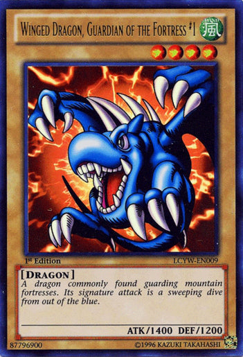 Winged Dragon, Guardian of the Fortress #1 [LCYW-EN009] Ultra Rare | Exor Games Summserside