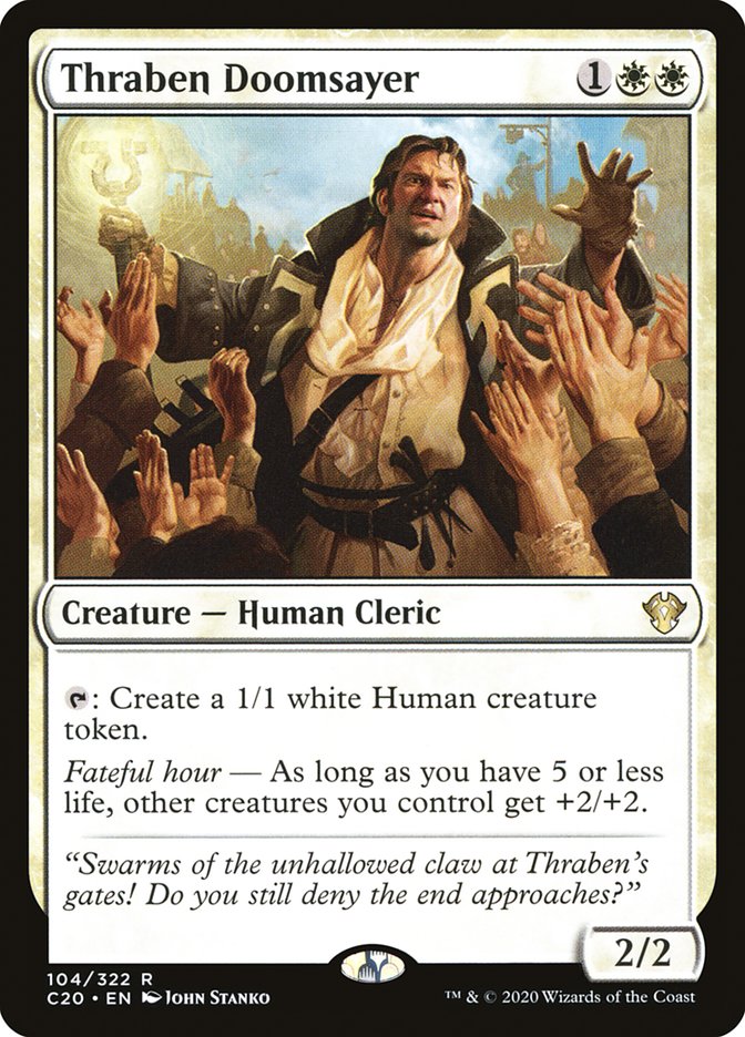 Thraben Doomsayer [Commander 2020] | Exor Games Summserside