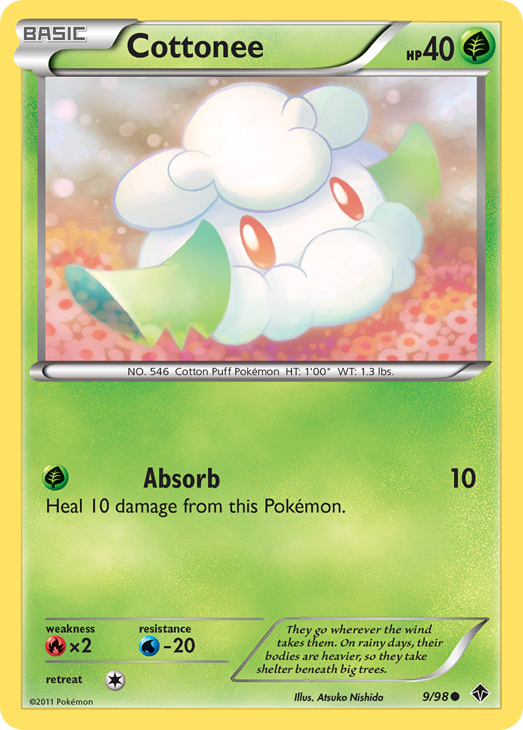 Cottonee (9/98) [Black & White: Emerging Powers] | Exor Games Summserside