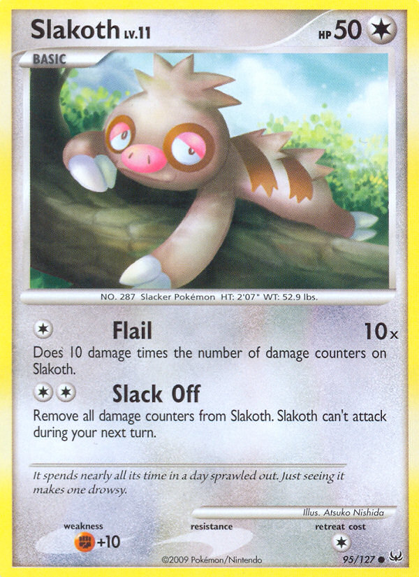 Slakoth (95/127) [Platinum: Base Set] | Exor Games Summserside