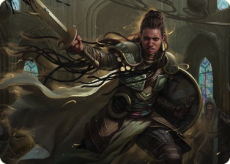 Shanna, Purifying Blade Art Card 1 [Dominaria United Art Series] | Exor Games Summserside