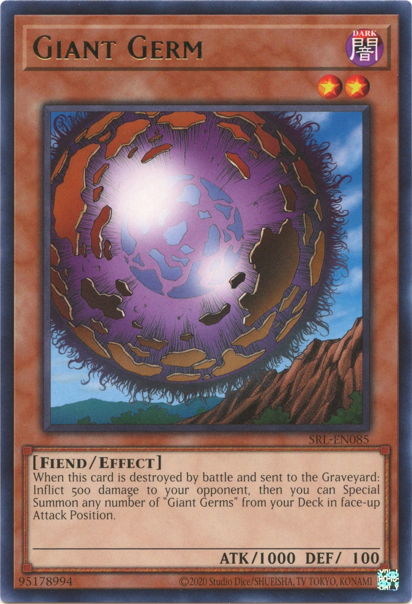 Giant Germ (25th Anniversary) [SRL-EN085] Rare | Exor Games Summserside