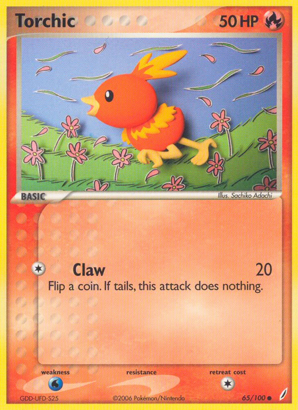 Torchic (65/100) [EX: Crystal Guardians] | Exor Games Summserside