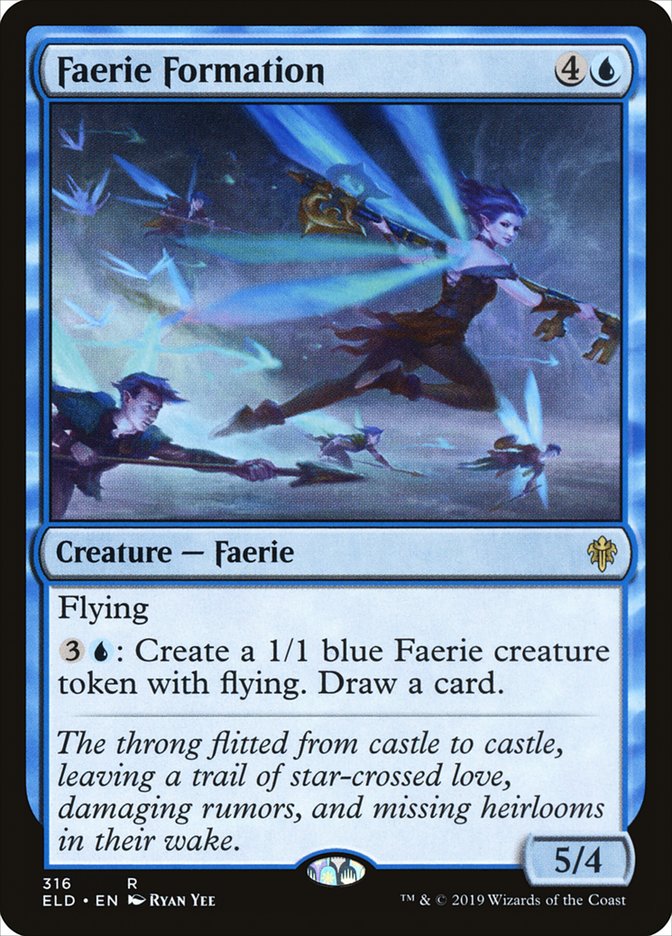 Faerie Formation [Throne of Eldraine] | Exor Games Summserside