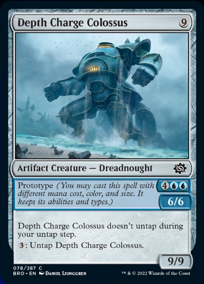 Depth Charge Colossus [The Brothers' War] | Exor Games Summserside