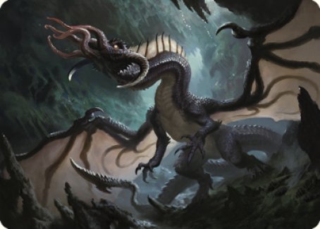 Brainstealer Dragon Art Card [Commander Legends: Battle for Baldur's Gate Art Series] | Exor Games Summserside