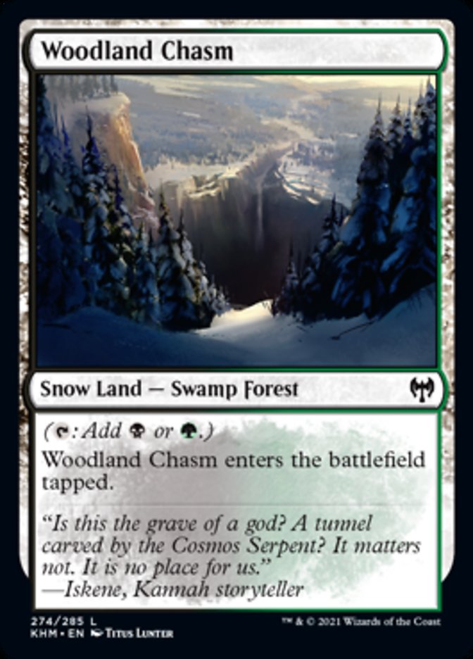 Woodland Chasm [Kaldheim] | Exor Games Summserside