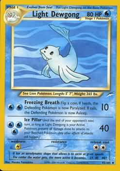 Light Dewgong (45/105) [Neo Destiny Unlimited] | Exor Games Summserside