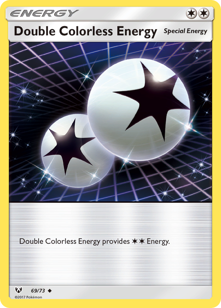 Double Colorless Energy (69/73) [Sun & Moon: Shining Legends] | Exor Games Summserside