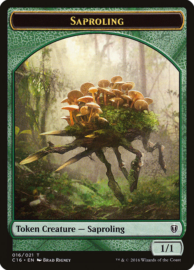 Saproling (016/021) [Commander 2016 Tokens] | Exor Games Summserside