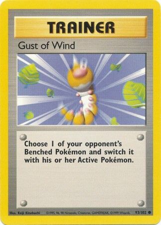 Gust of Wind (93/102) [Base Set Unlimited] | Exor Games Summserside