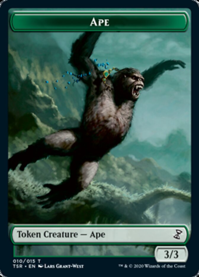 Ape Token [Time Spiral Remastered Tokens] | Exor Games Summserside