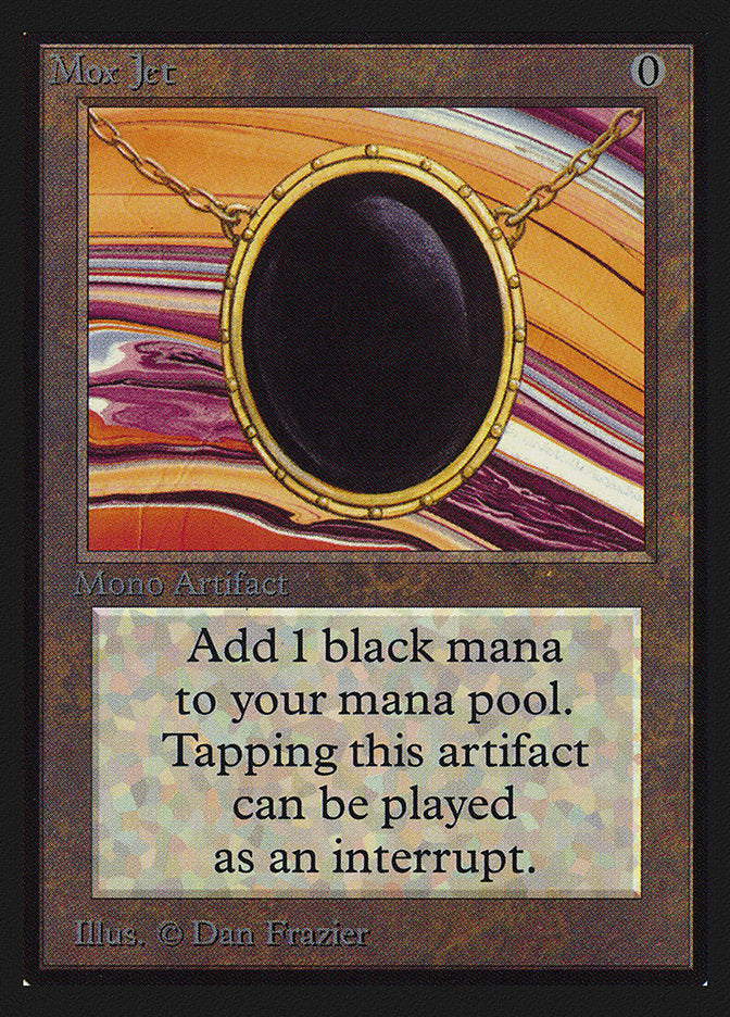 Mox Jet (Black Stone) [International Collectors’ Edition] | Exor Games Summserside