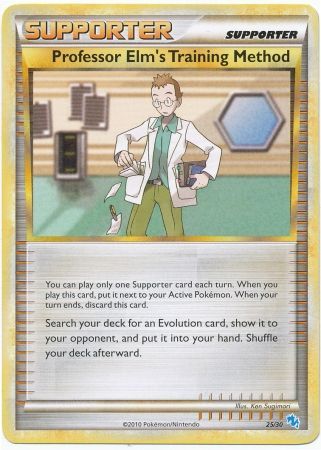 Professor Elm's Training Method (25/30) [HeartGold & SoulSilver: Trainer Kit - Gyarados] | Exor Games Summserside