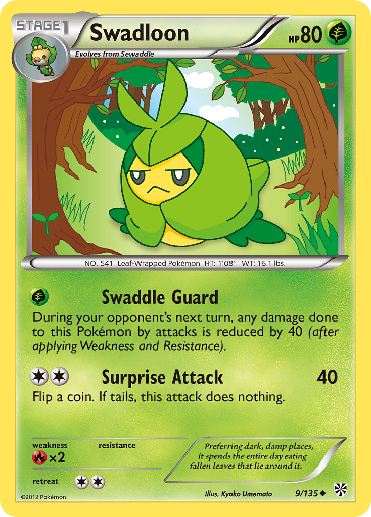 Swadloon (9/135) [Black & White: Plasma Storm] | Exor Games Summserside