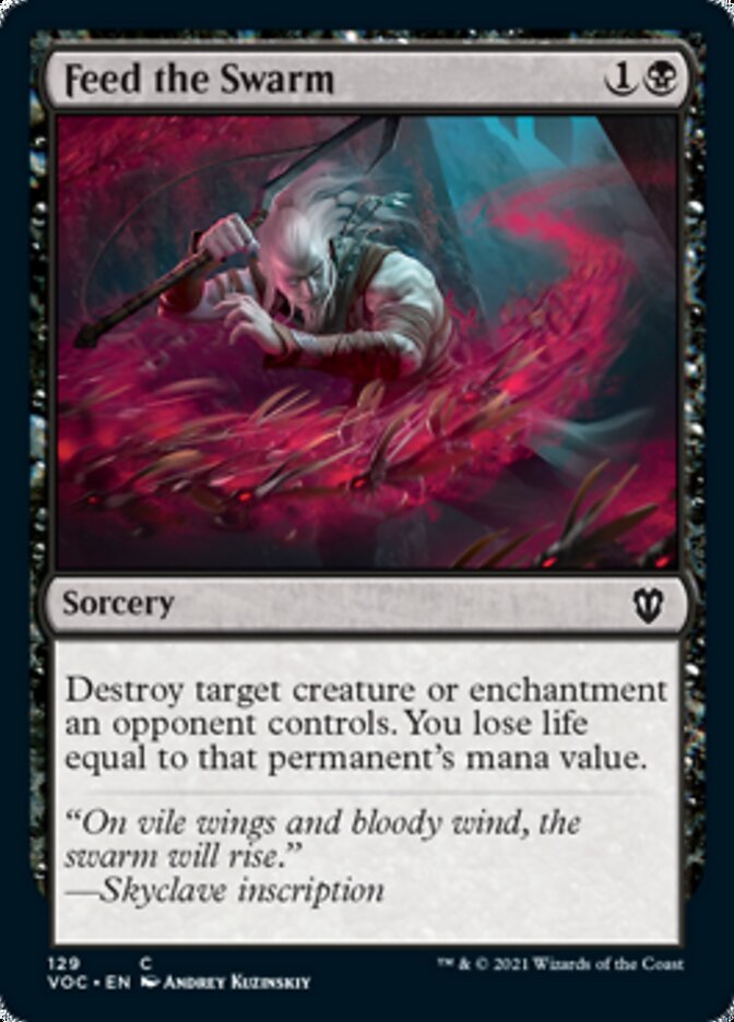 Feed the Swarm [Innistrad: Crimson Vow Commander] | Exor Games Summserside