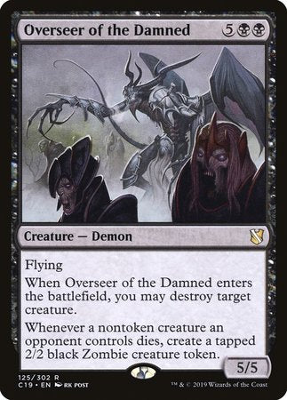 Overseer of the Damned [Commander 2019] | Exor Games Summserside