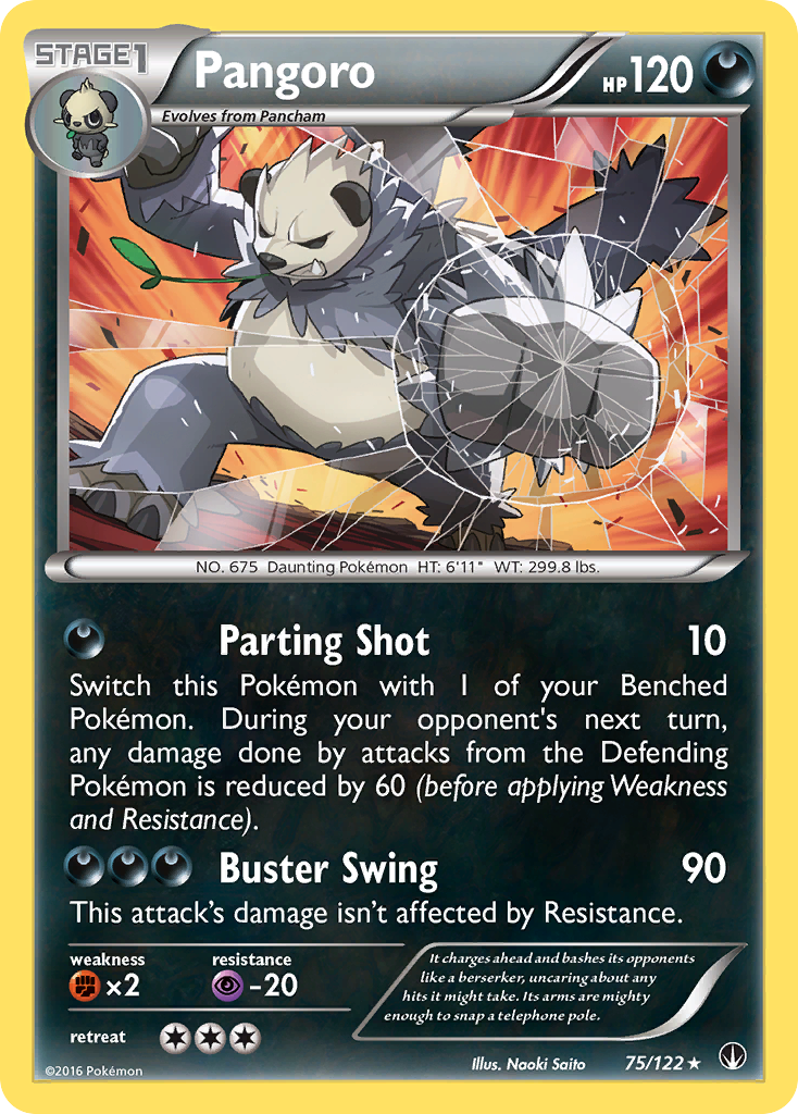 Pangoro (75/122) [XY: BREAKpoint] | Exor Games Summserside