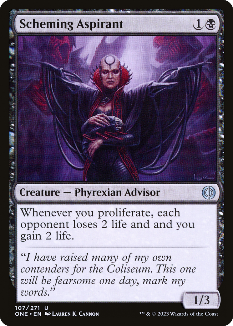 Scheming Aspirant [Phyrexia: All Will Be One] | Exor Games Summserside