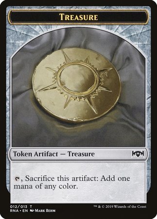 Treasure Token [Ravnica Allegiance Tokens] | Exor Games Summserside