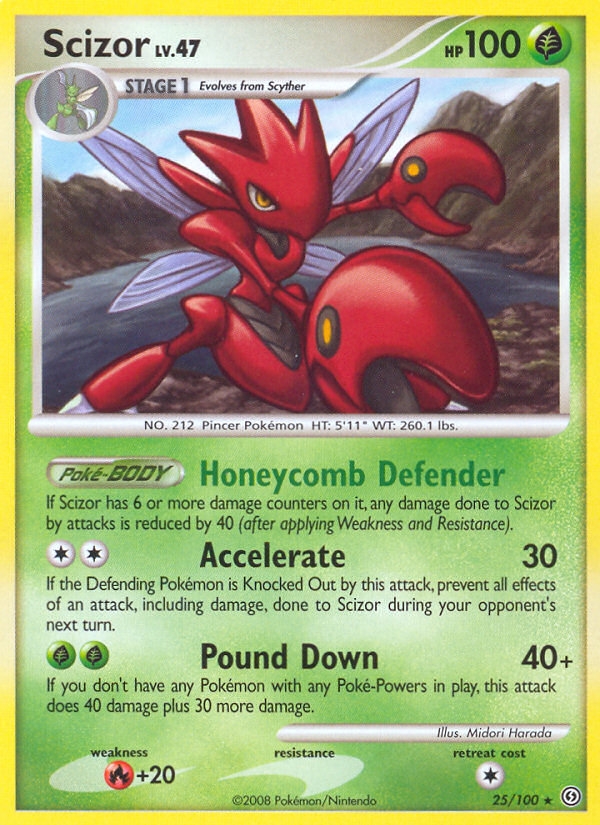 Scizor (25/100) [Diamond & Pearl: Stormfront] | Exor Games Summserside