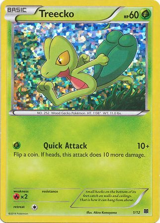 Treecko (1/12) [McDonald's Promos: 2015 Collection] | Exor Games Summserside