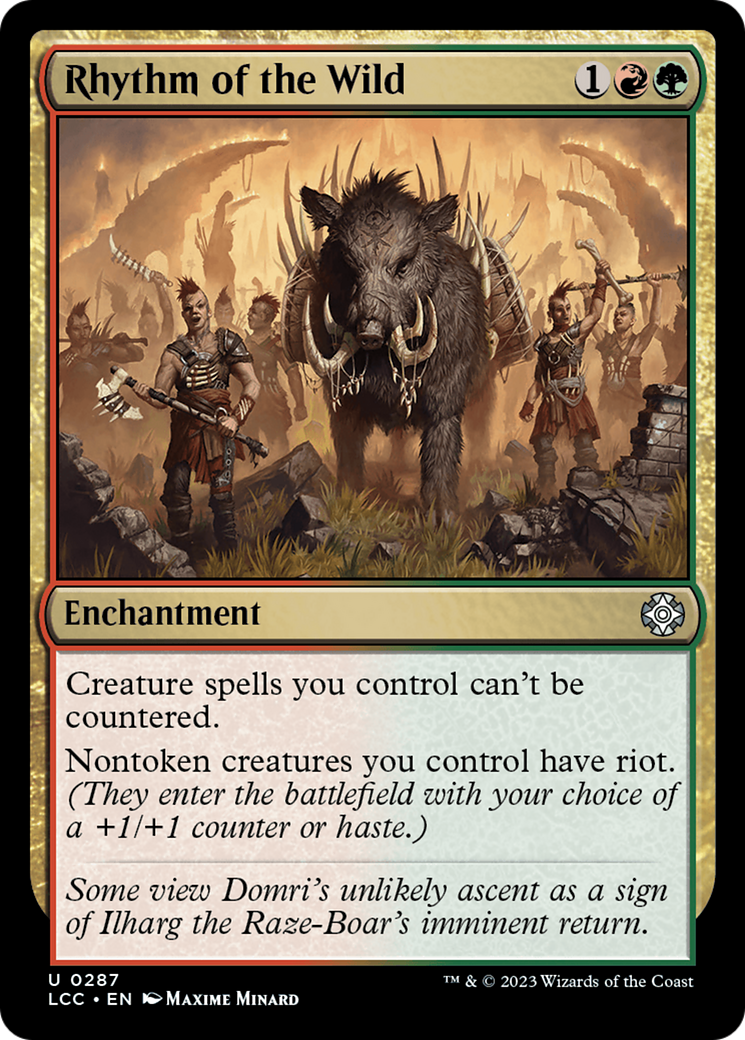 Rhythm of the Wild [The Lost Caverns of Ixalan Commander] | Exor Games Summserside