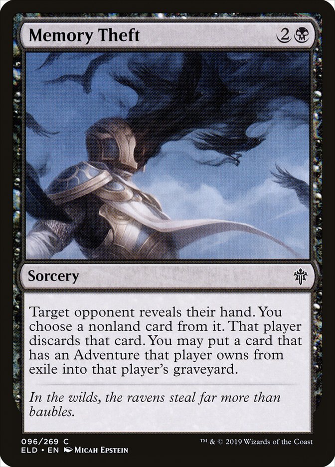 Memory Theft [Throne of Eldraine] | Exor Games Summserside