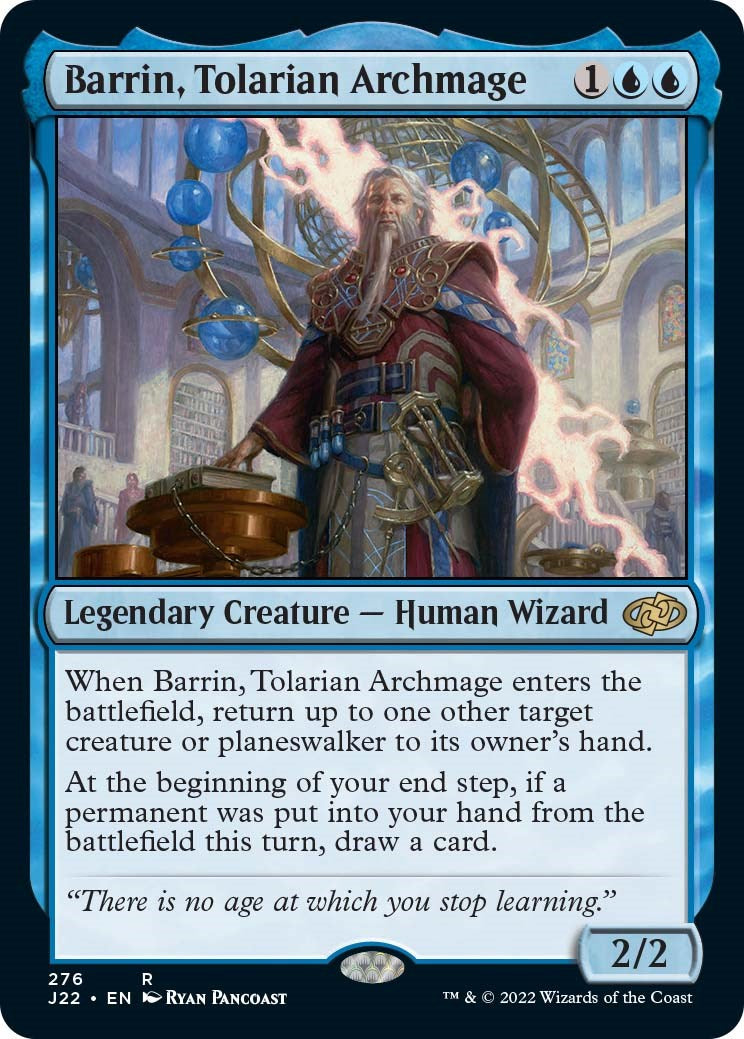 Barrin, Tolarian Archmage [Jumpstart 2022] | Exor Games Summserside