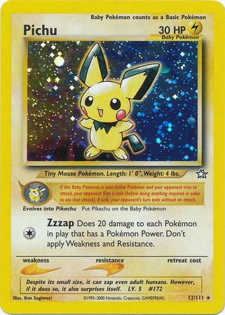 Pichu (12/111) [Neo Genesis Unlimited] | Exor Games Summserside