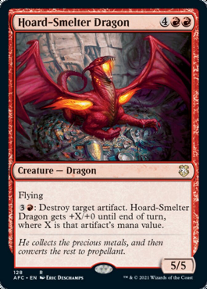 Hoard-Smelter Dragon [Dungeons & Dragons: Adventures in the Forgotten Realms Commander] | Exor Games Summserside