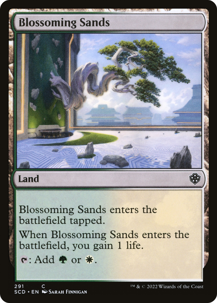 Blossoming Sands [Starter Commander Decks] | Exor Games Summserside