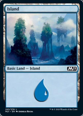 Island (265) [Core Set 2021] | Exor Games Summserside