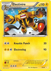 Electivire (25/30) [XY: Trainer Kit 3 - Pikachu Libre] | Exor Games Summserside